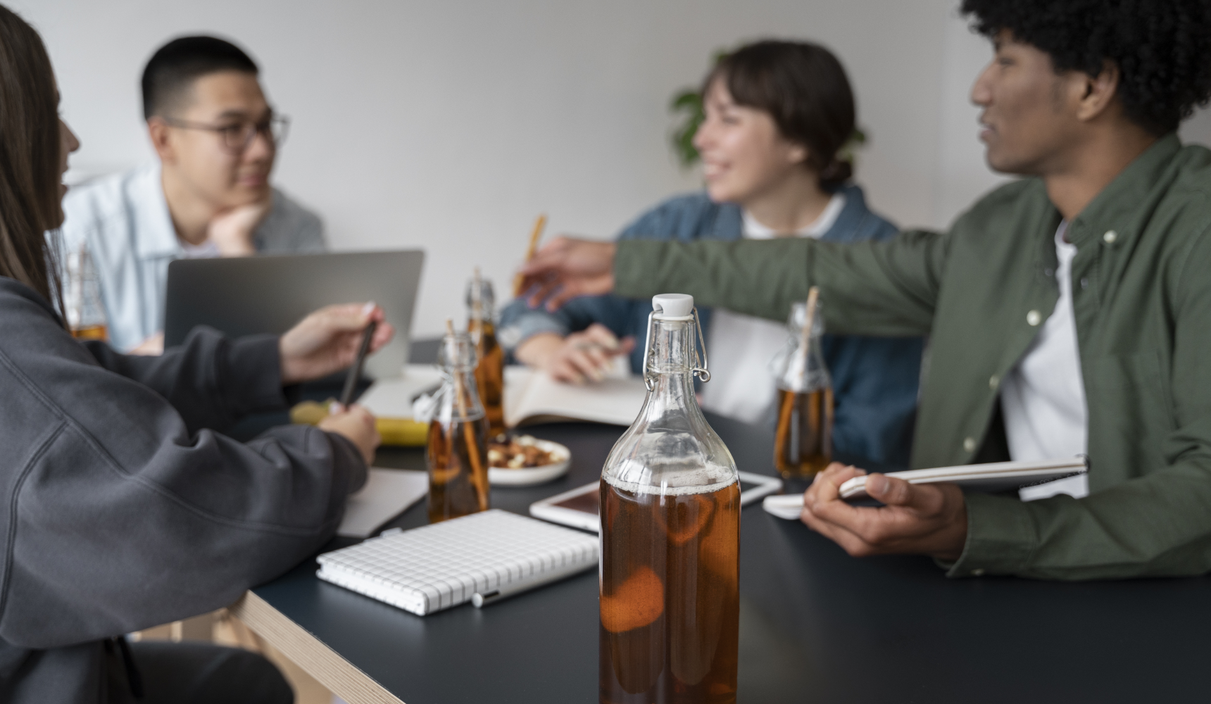 People Drinking Liquor Logic